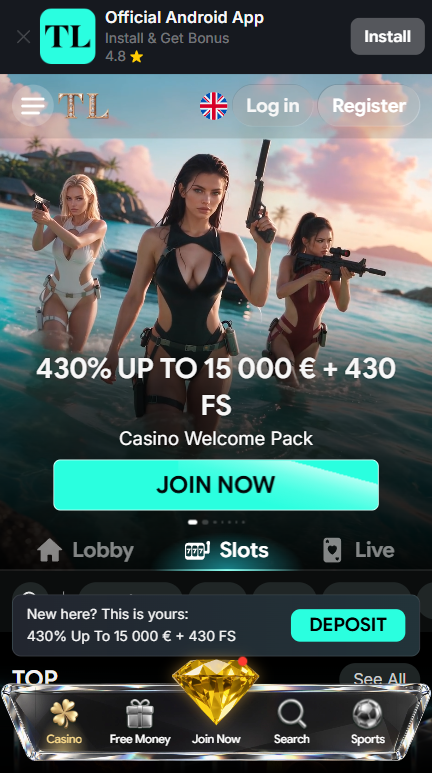TiffanyLuck Casino Mobile App